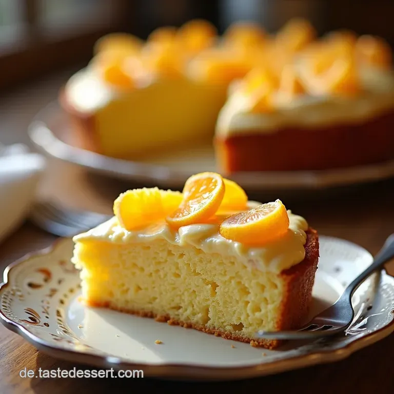 Blitzschnelle Joghurtzitronentorte presentation