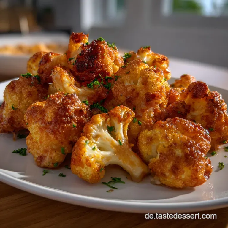 Blumenkohl Wings aus dem Backofen knusprig: Das Rezept