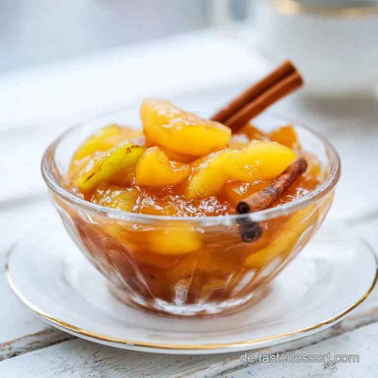 Weihnachtliche Bratapfel-Konfit&uuml;re: W&uuml;rzig-Aromatisch