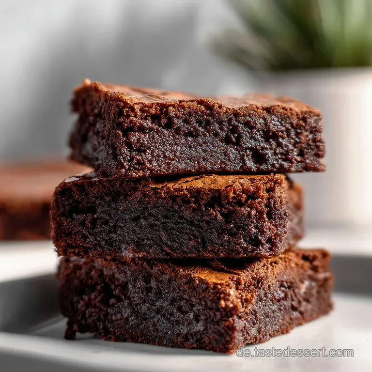 Brownie Rezept Saftig mit Knuspriger Kruste