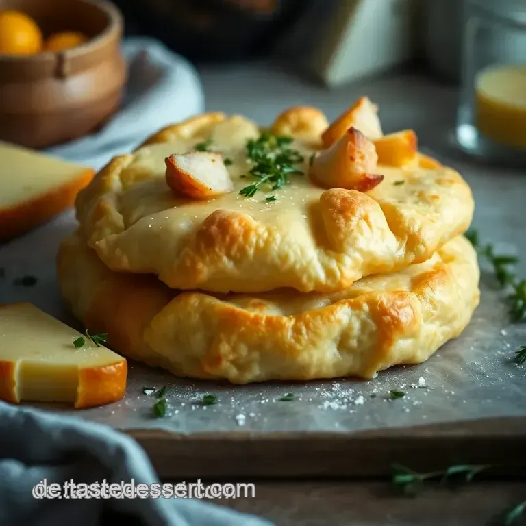 Buttrige Schinken-Käse-Croissants – Ein französischer Klassiker presentation