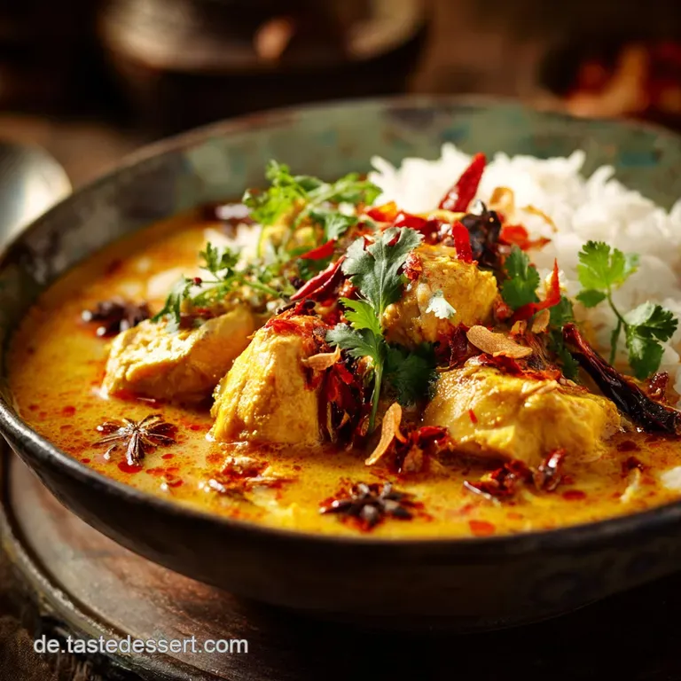 Chicken Pasanda Rezept So gelingt das cremige H&auml;hnchen Curry aus Nordindien