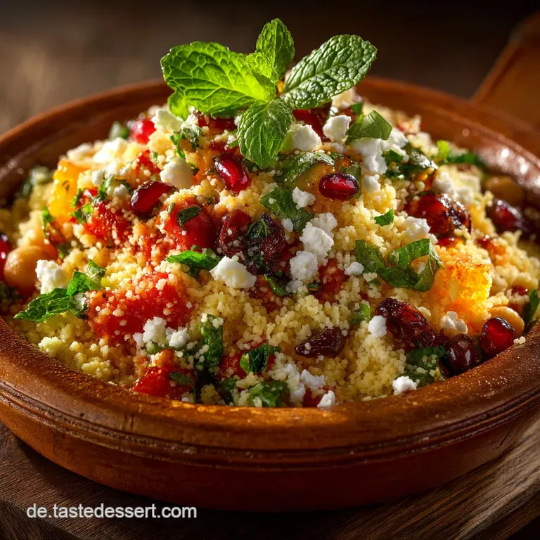 Couscous Fetasalat Der Mediterrane Blitzsalat Mit Kr&auml;uterkick presentation