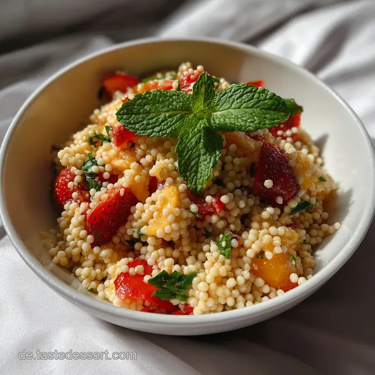 Orientalischer Couscous Salat Minze: Blitz-Rezept