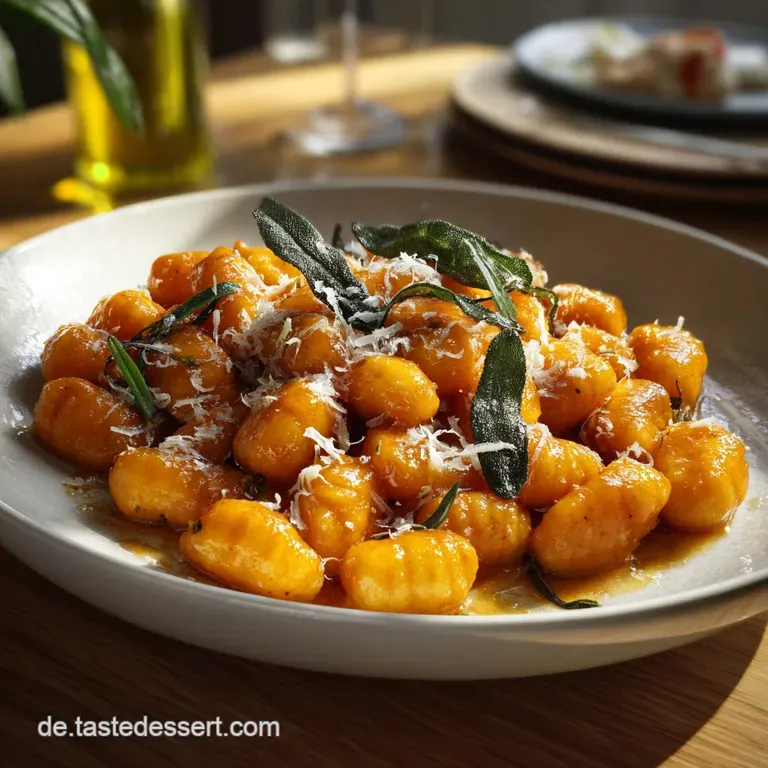 Cremige Gnocchi Krbis Pfanne Mit Hackfleisch