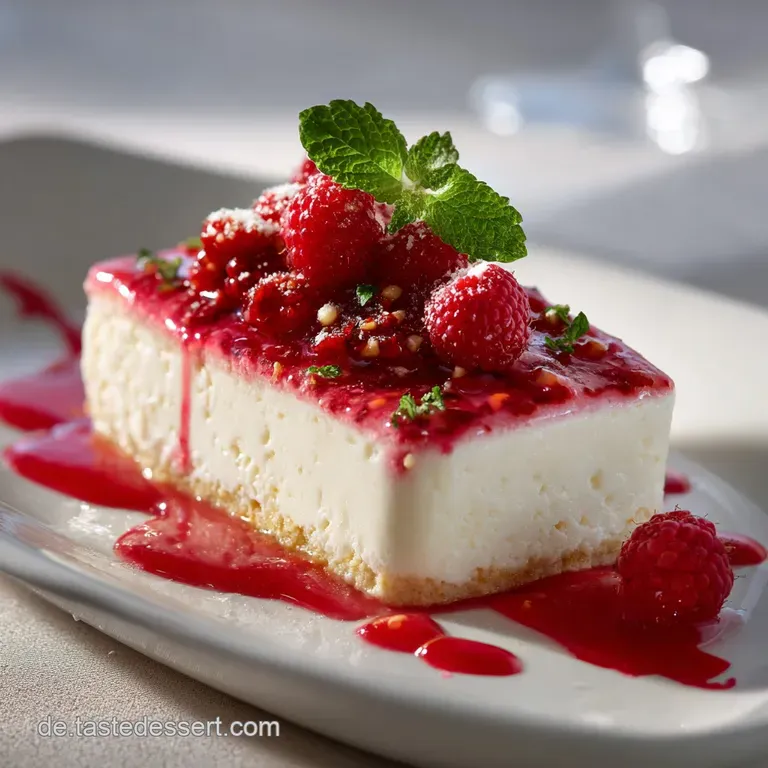 Die perfekte Himbeerschnitte Luftig cremig und schnittfest