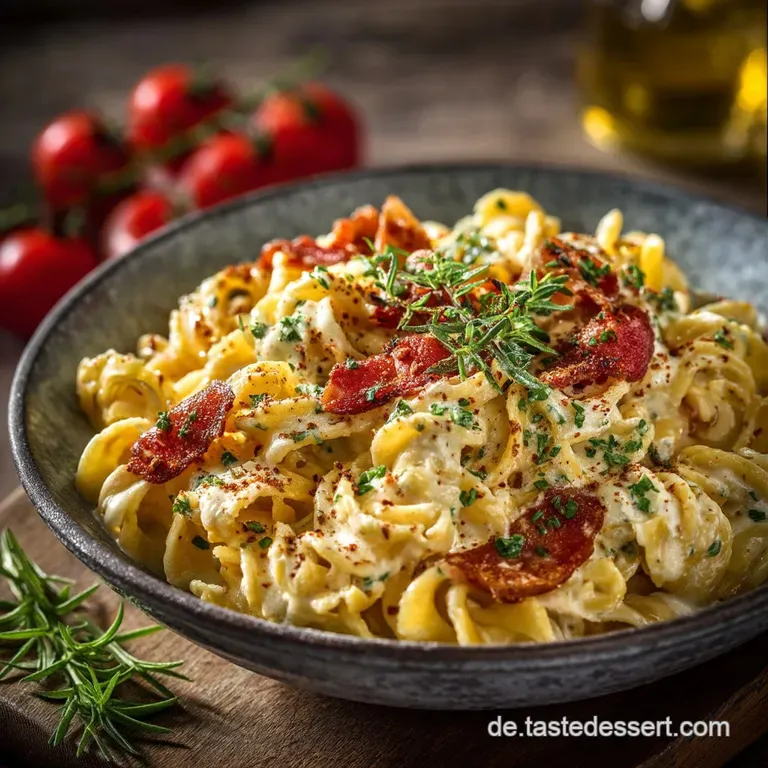 Cremige OnePot Pasta Samtige Sauce in 20 Minuten Das FeierabendRezept