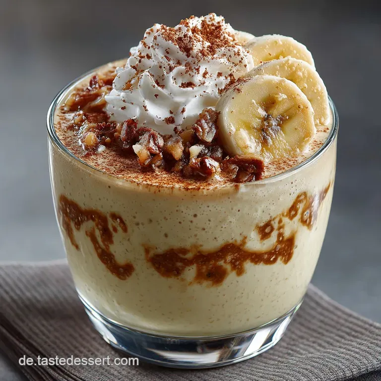 Der cremige Bananenshake mit Kaffee Ihr gesunder Wachmacher für den Morgen