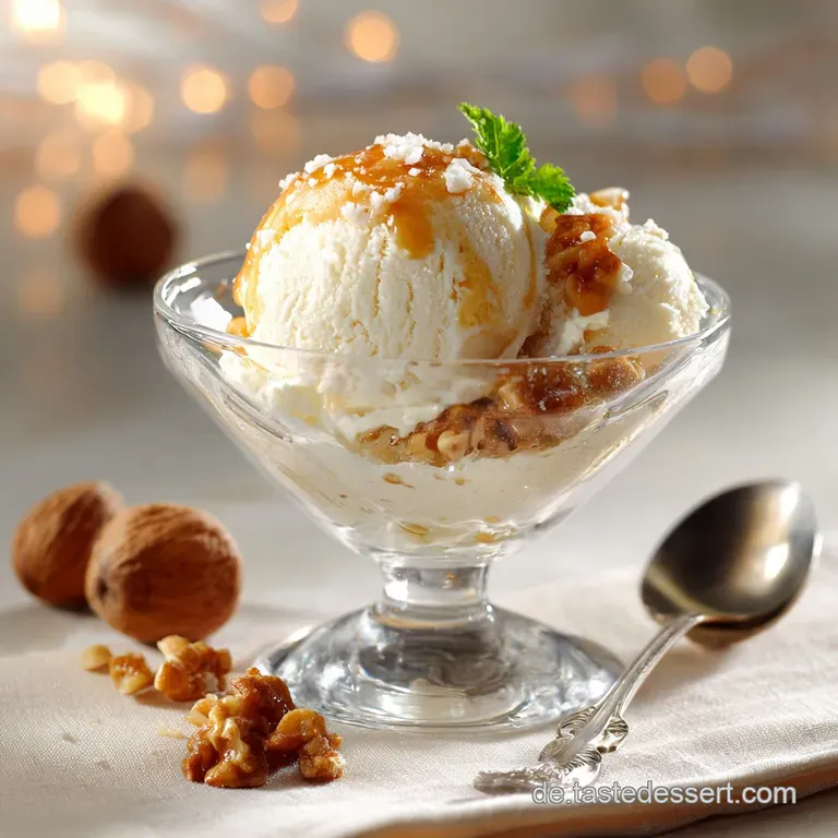 Cremiges Vanillekaramell Eis Ohne Eismaschine Das 5Minutengl&uuml;ck presentation