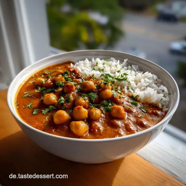 Kichererbsen Curry: Cremig Vegan in 40 Minuten