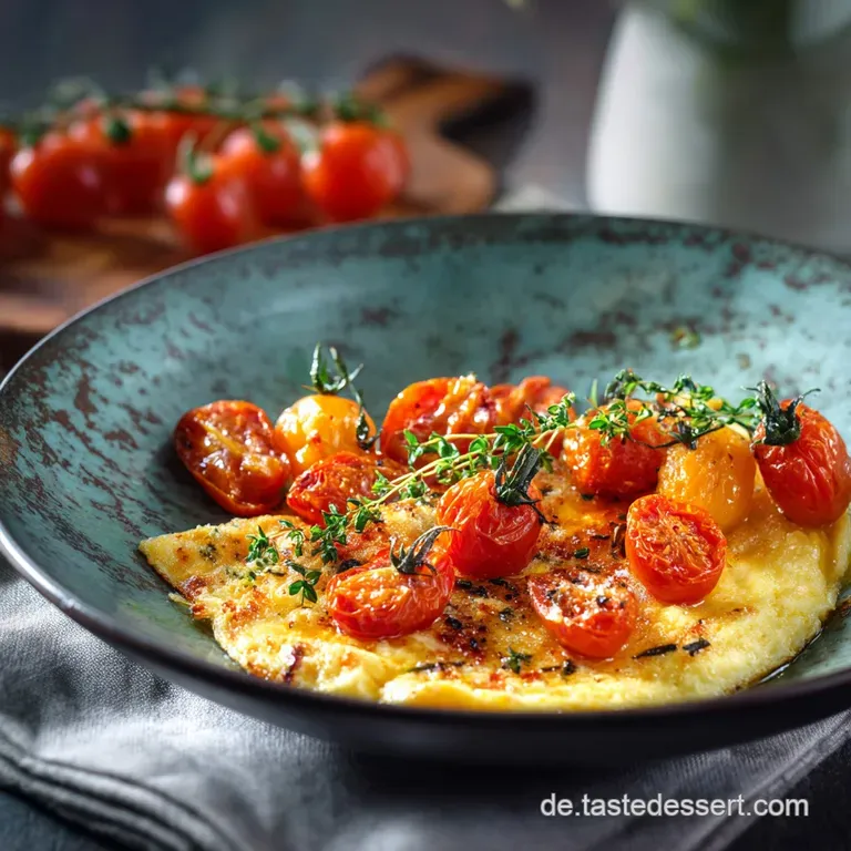 Omelett Mit Tomaten: Das Cremige 15-Minuten-Gericht Vom Profikoch presentation