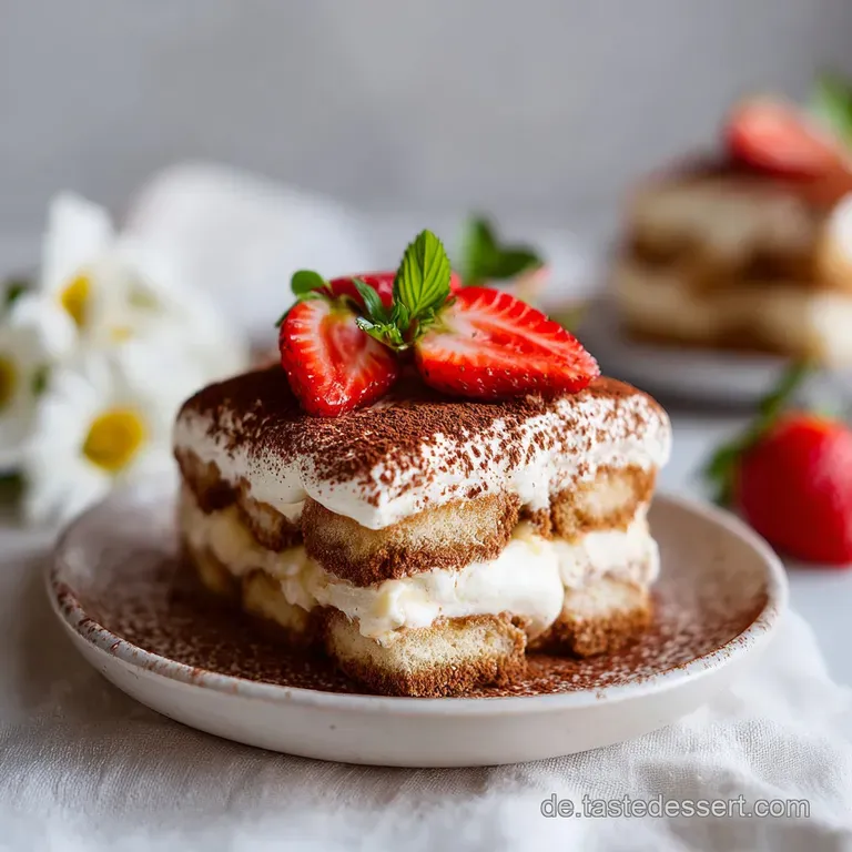 Tiramisu ohne Kaffee: Die samtige Dessert-Sensation