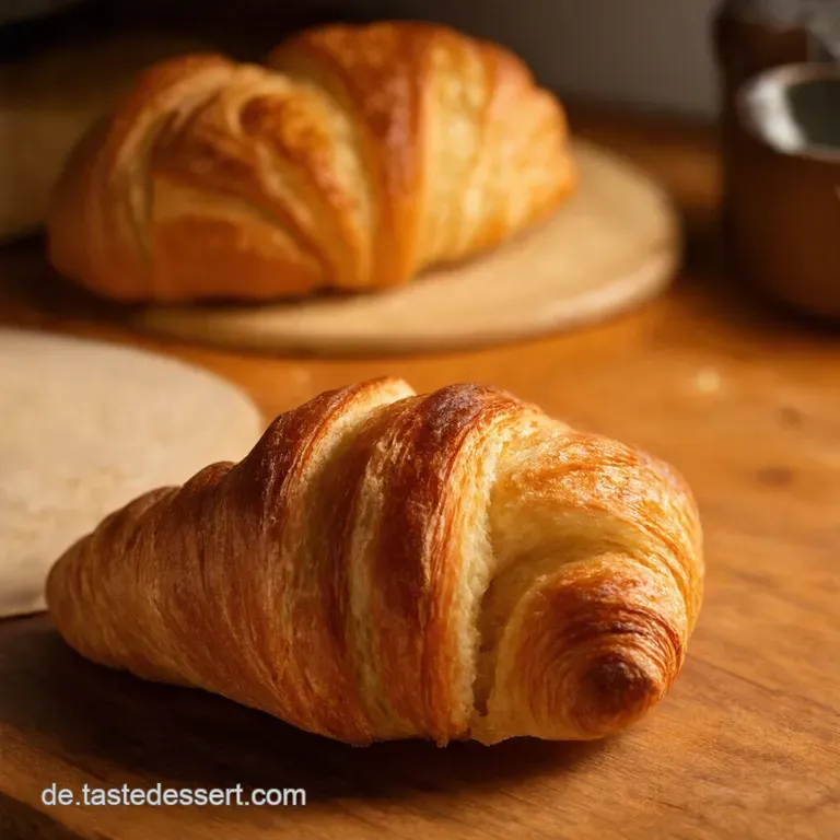 Croissantzauber Goldbraune Croissants Wie Vom B&auml;cker presentation