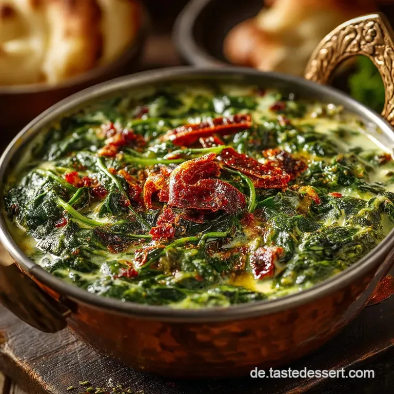 Dal Palak Das Indische Soulfood Mit Powerspinat Und Knusprigem Tadka presentation