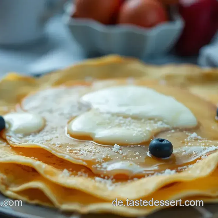 Mein einfaches und köstliches Crépes Rezept: Die perfekte Frühstücksidee