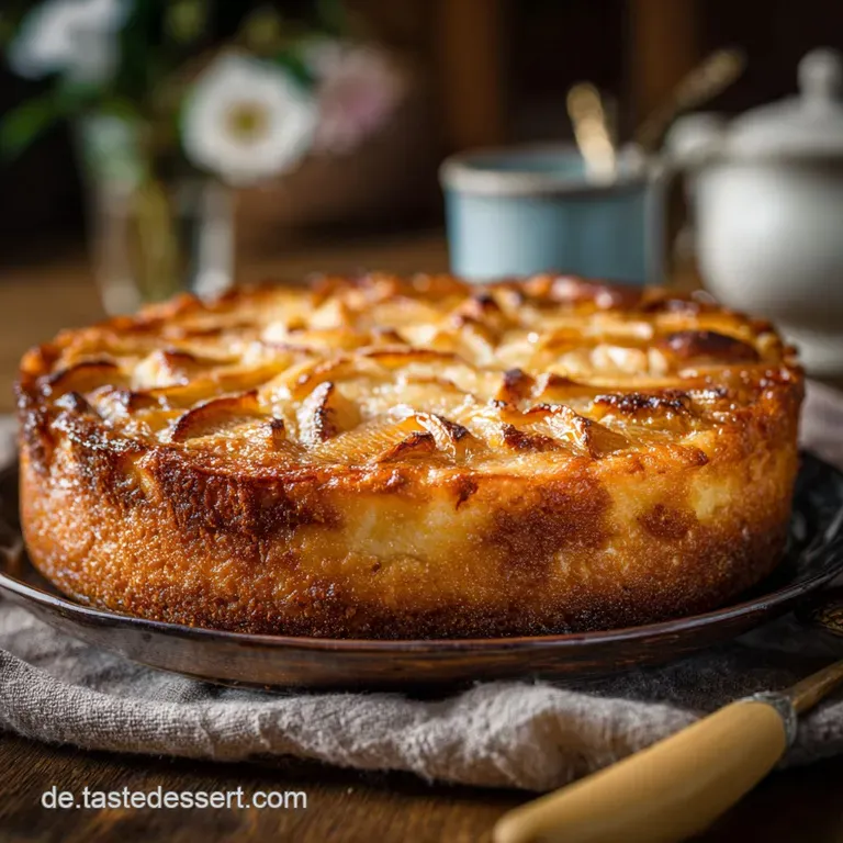 Der KäsekuchenBratapfel Omas Wintertraum neu interpretiert