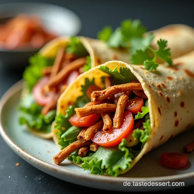 Der FeierabendTurbo Vegane 10MinutenBurritoWraps