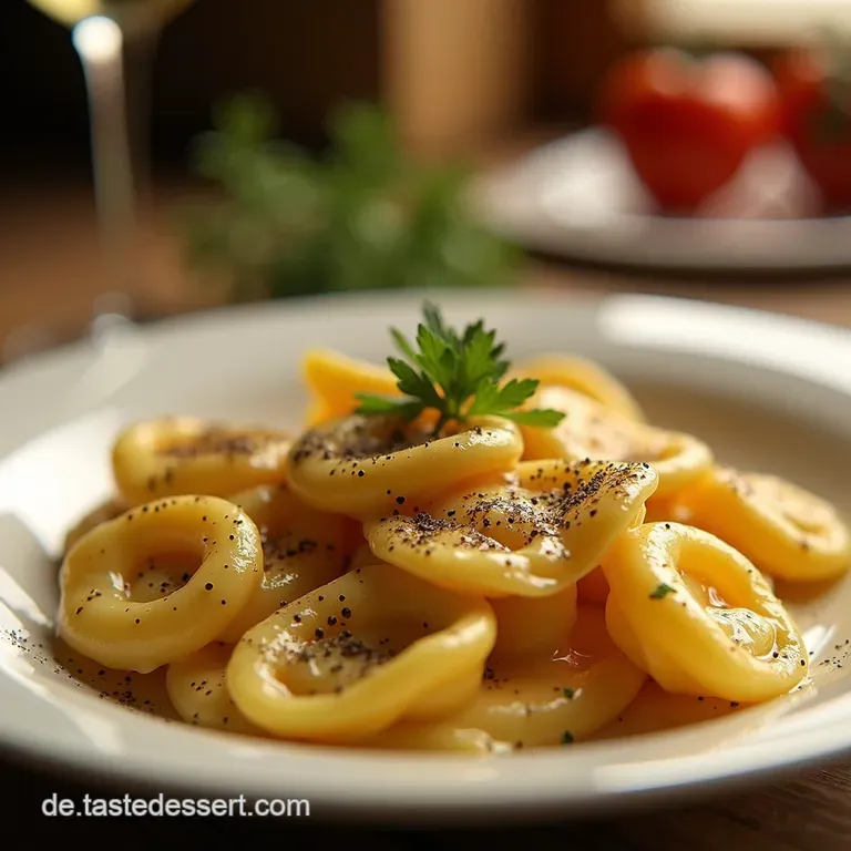 Der Klassiker Cremige Tortellini Alla Panna in 25 Minuten presentation