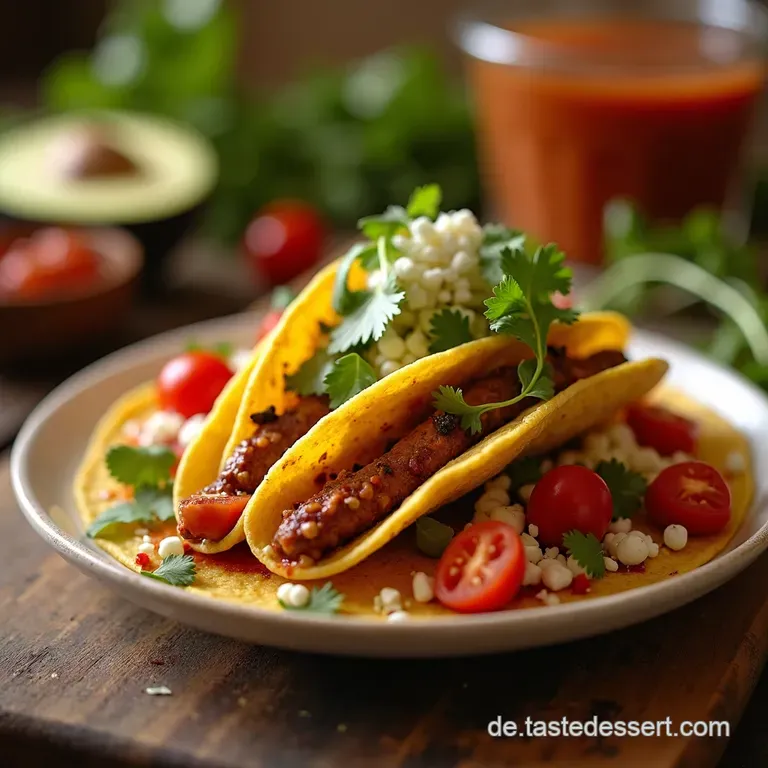 Der Ultimative Tacosalat Knusprig Herzhaft presentation