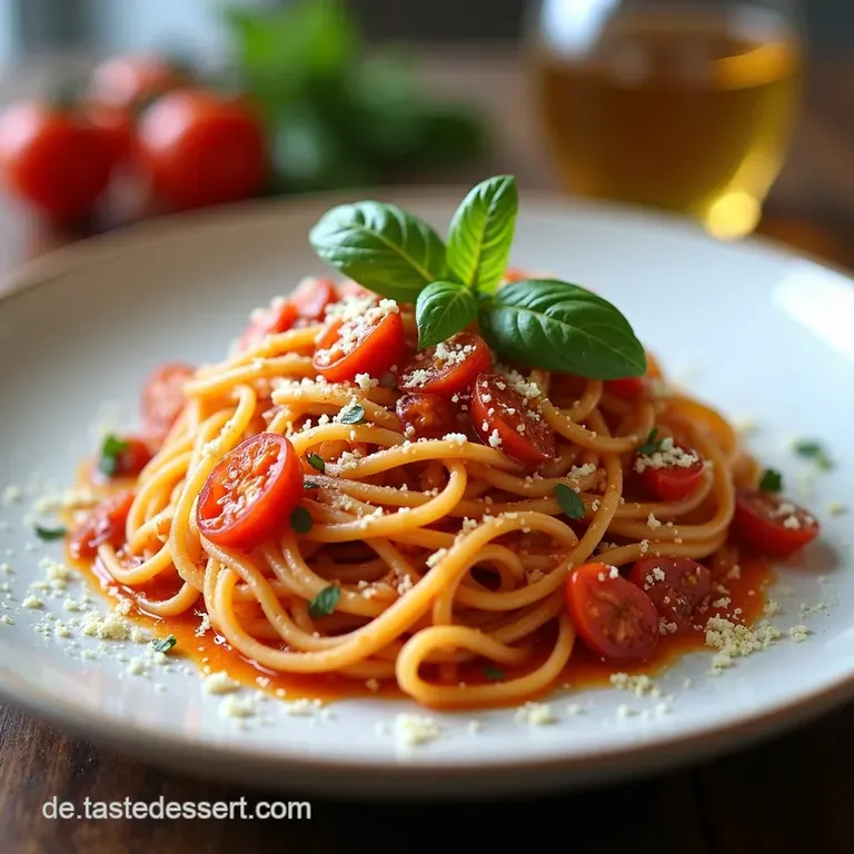 Die beste Spaghetti Napoli Tomatenso&szlig;e wie bei der Nonna