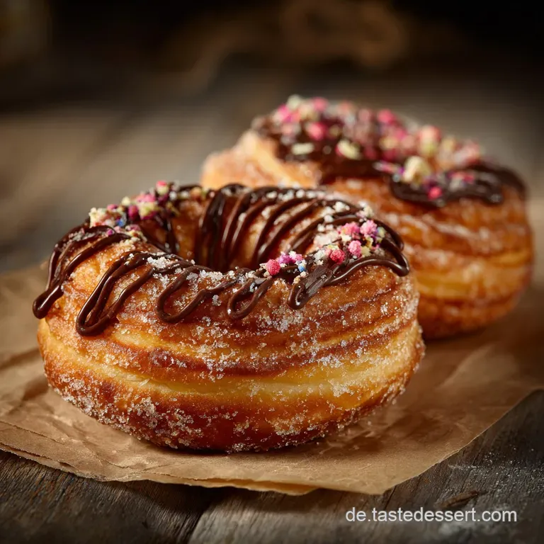 Die Königsdisziplin Echte Cronuts Knusprige Fusion aus Croissant und Donut