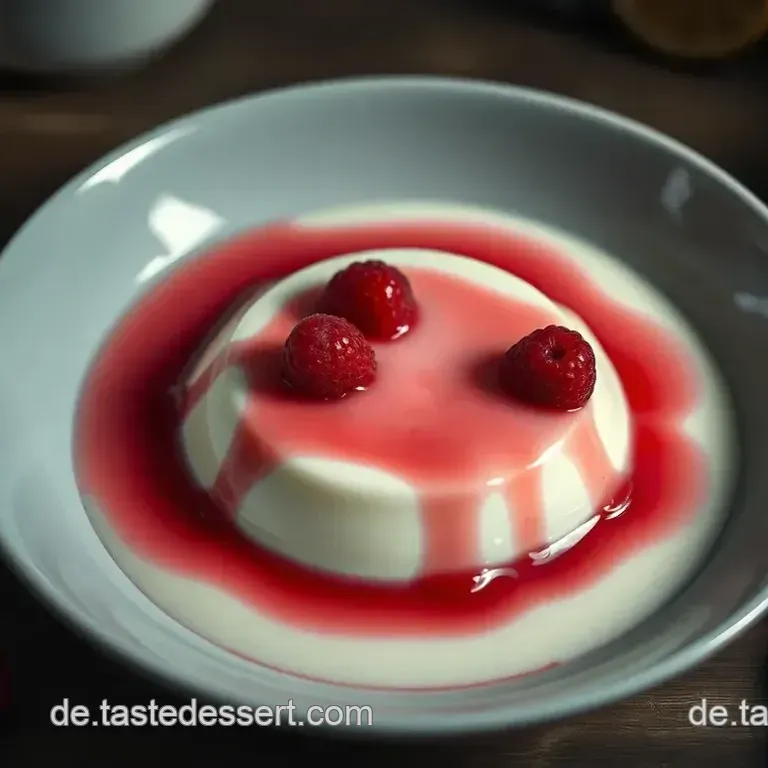 Die perfekte Panna Cotta: Ein klassisches Dessert mit Beeren-Sauce