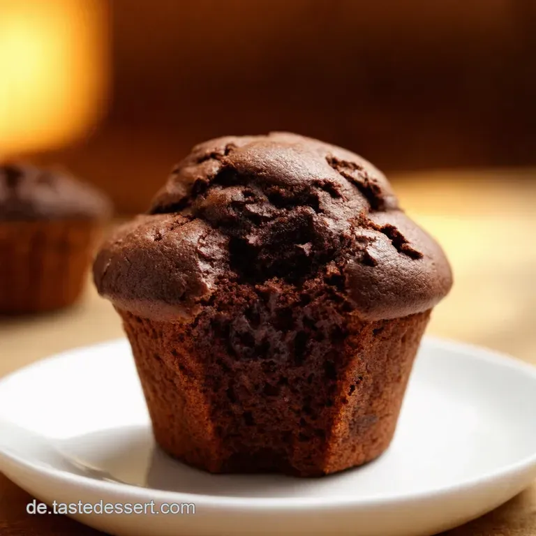 Doppelte Dr&ouml;hnung Schokomuffins Der Schokooverload presentation