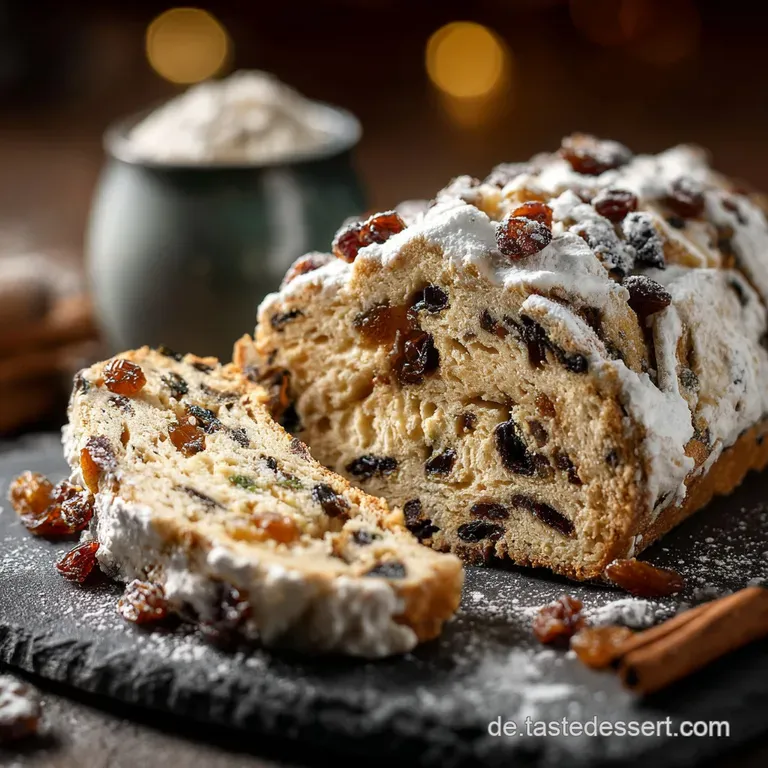 Deutscher Stollen Rezept: Der Buttrige Dresdner Christstollen presentation