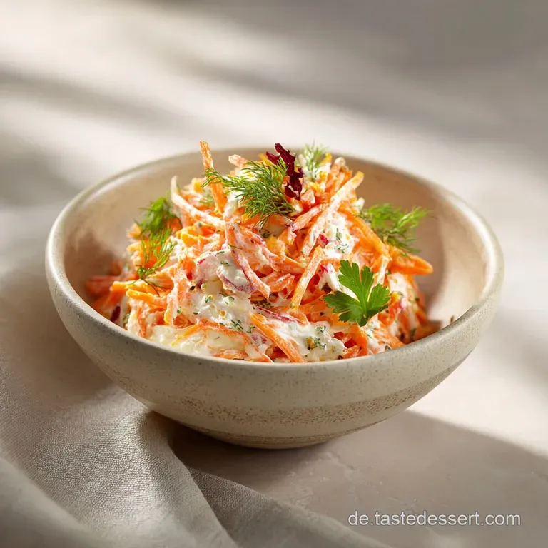 Cremiger Karottensalat: Einfach Frisch