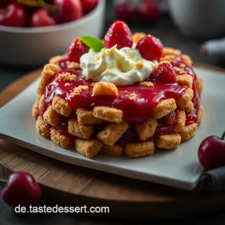 Erdbeer-Mascarpone-Traum im Glas presentation