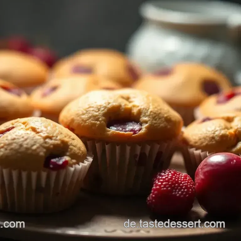 Erdbeer-Rhabarber Muffins: Omas Rezept kinderleicht!