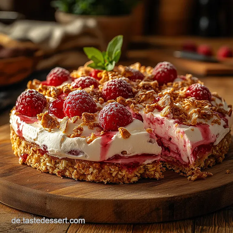 ErdbeerFrischk&auml;se Torte ohne Backen