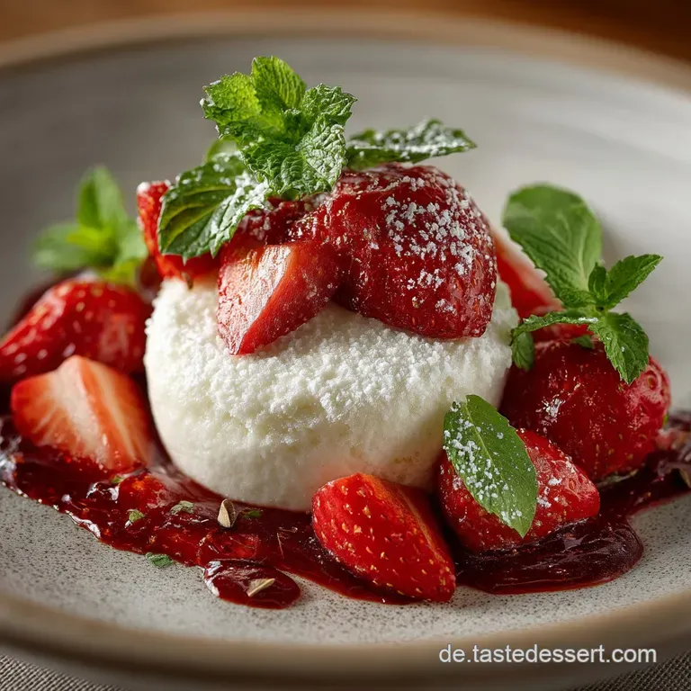 Blitzschnelles Sommerdessert mit Erdbeeren MascarponeCreme