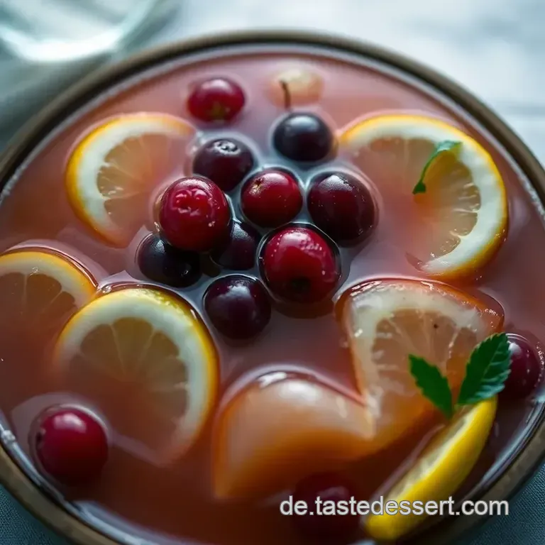 Erfrischender Holundersaft für heiße Tage presentation