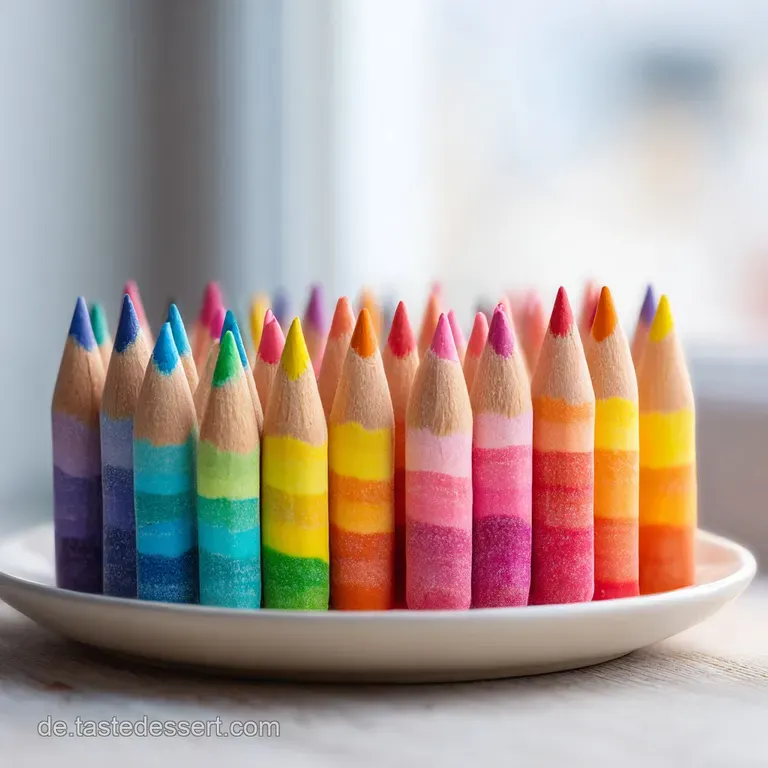 Essbare Buntstifte: Farbenfroh und Knackig