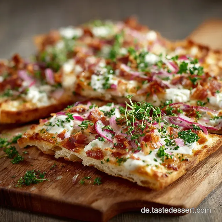 Der BlitzFlammkuchen Schnelle Toasties aus dem Kontaktgrill