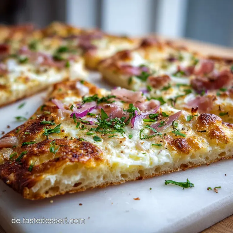 Flammkuchenteig Rezept: Der ultimative Glasboden