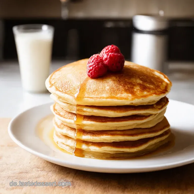 Flauschige American Pancakes Der Sonntagsklassiker presentation