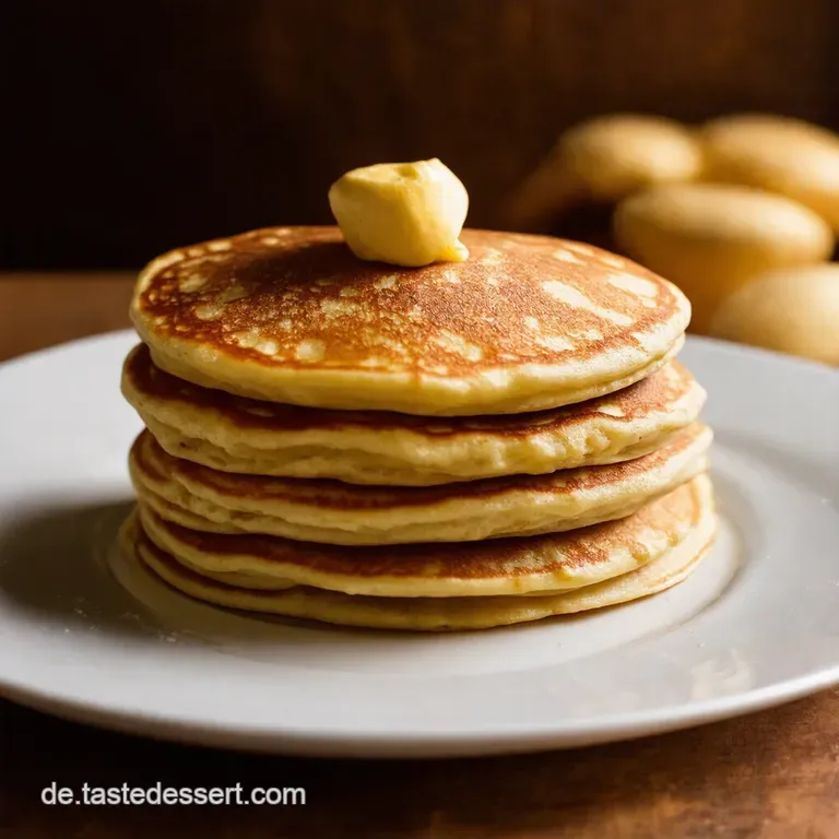 Fluffige Buttermilchpancakes Ein Sonntagsklassiker presentation