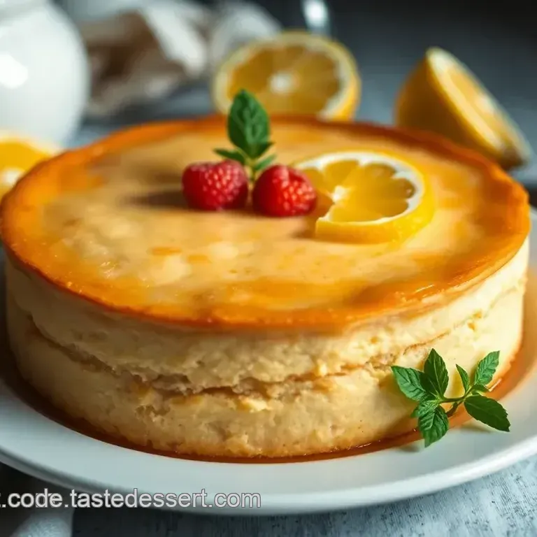 Fluffige Cotta mit Joghurt und Zitrone