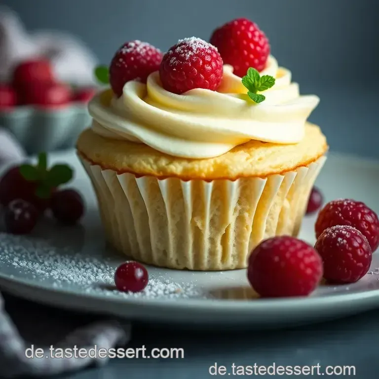 Fluffige Erdbeer-Cupcakes mit Mascarpone-Frosting presentation