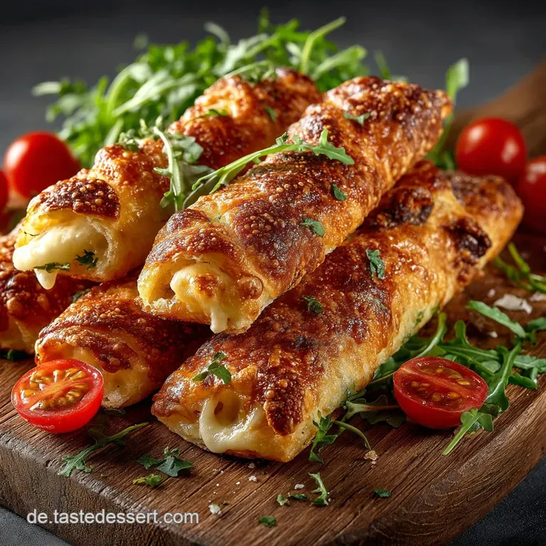 Pizzastangen Schnelles Gl&uuml;ck Krosser Hefeteig trifft saftige F&uuml;llung