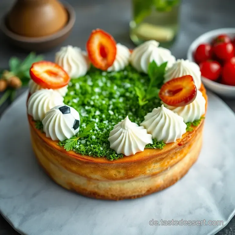 Fußballkuchen: Der Star auf jeder Party! Einfach &amp Lecker