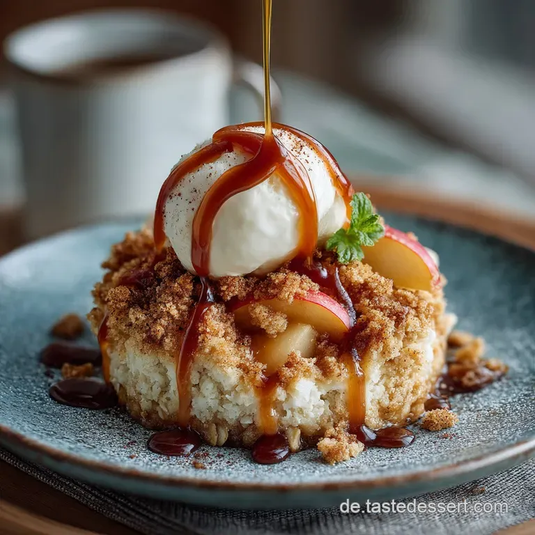 Der beste HaferflockenAuflauf mit Apfel und Zimt In 15 Minuten vorbereitet