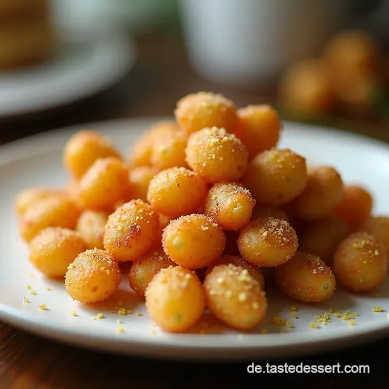 KirmesZauber Zuhause Blitzschnelle Gebrannte Mandeln aus der Hei&szlig;luftfritteuse
