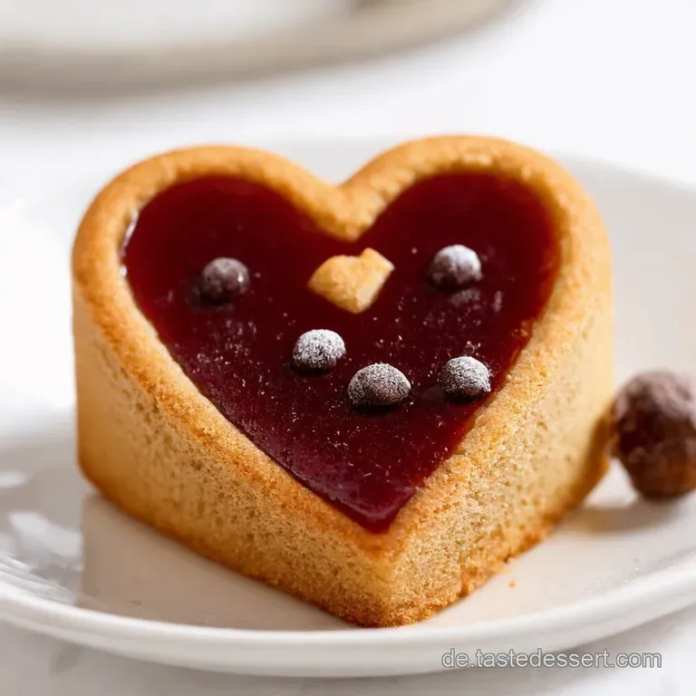 Gefüllte Lebkuchen Herzen Liebe geht durch den Magen