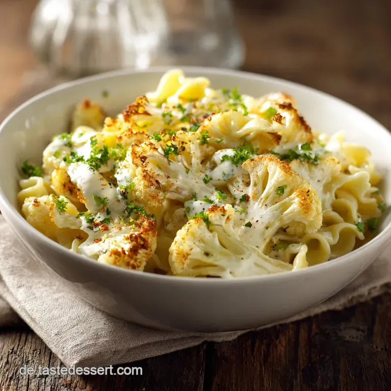 Blumenkohl Pasta: Das Beste Cremige Rezept Mit Zitronen-Chili-Br&ouml;seln presentation