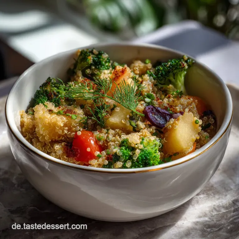 Vegane Quinoa Bowl Steinhaus: Gesund & Einfach