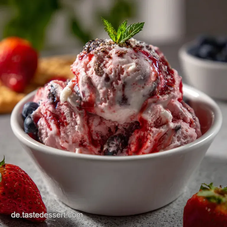 Gesundes Smoothieeis Einfache Eiscreme Aus Drei presentation