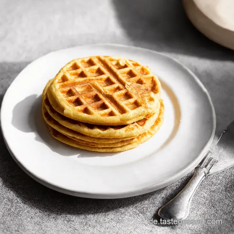 Goldbraune Glücksmomente Der ultimative Waffelteig